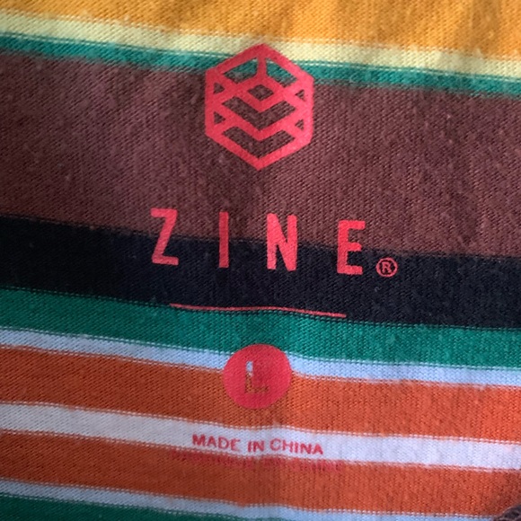 Zumiez-Zine mens T shirt-size Large - Picture 4 of 5